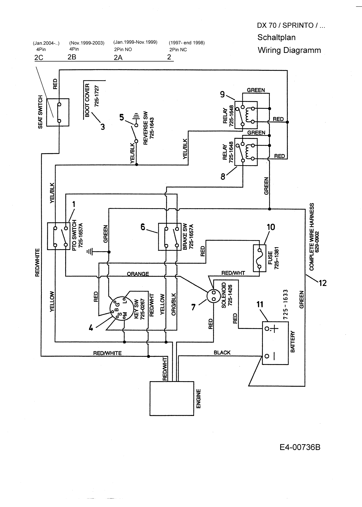 skyjack 4632 wiring diagram