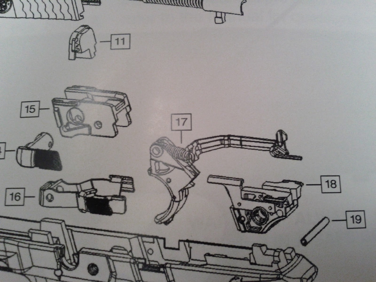 smith and wesson m&p parts diagram