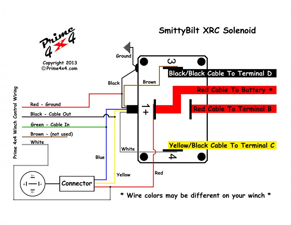 smittybilt winch wiring diagram