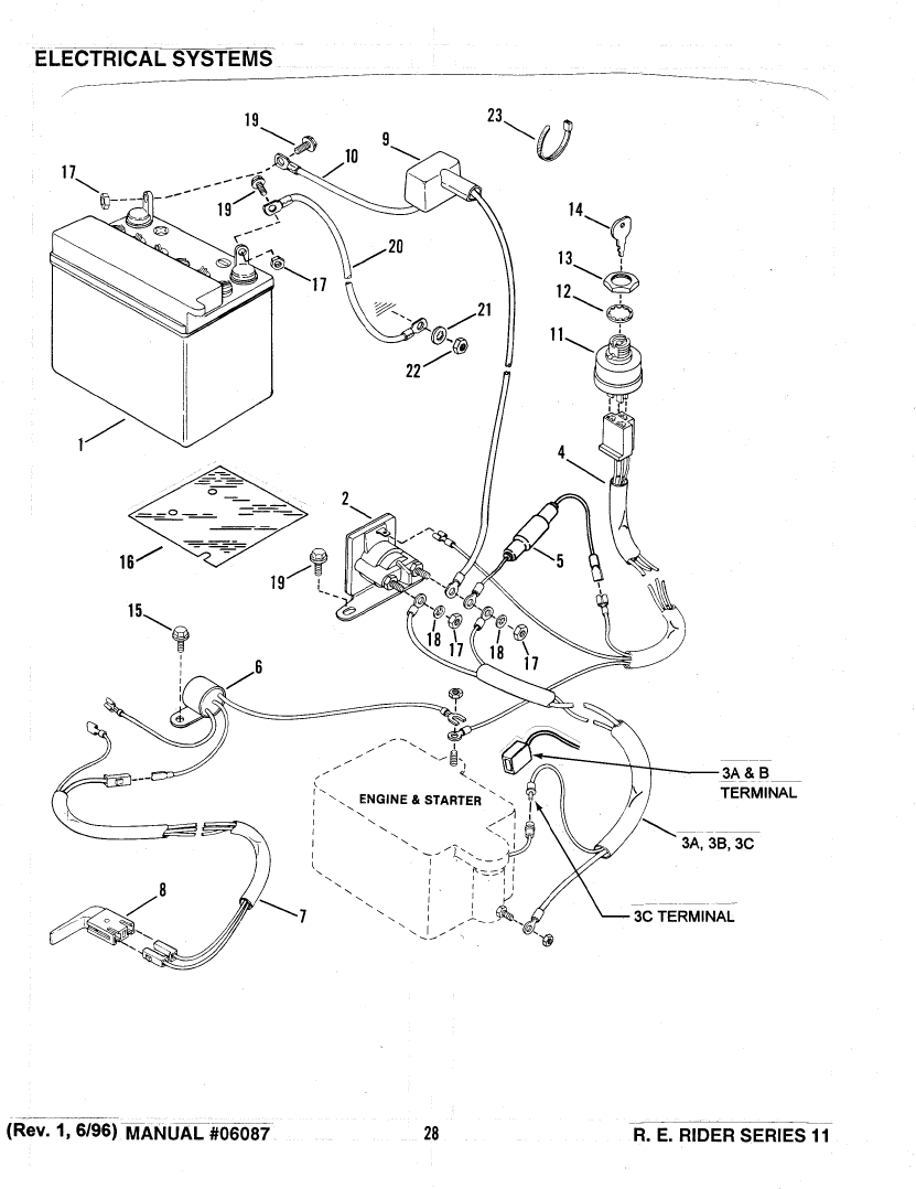 snapper lt125 belt diagram