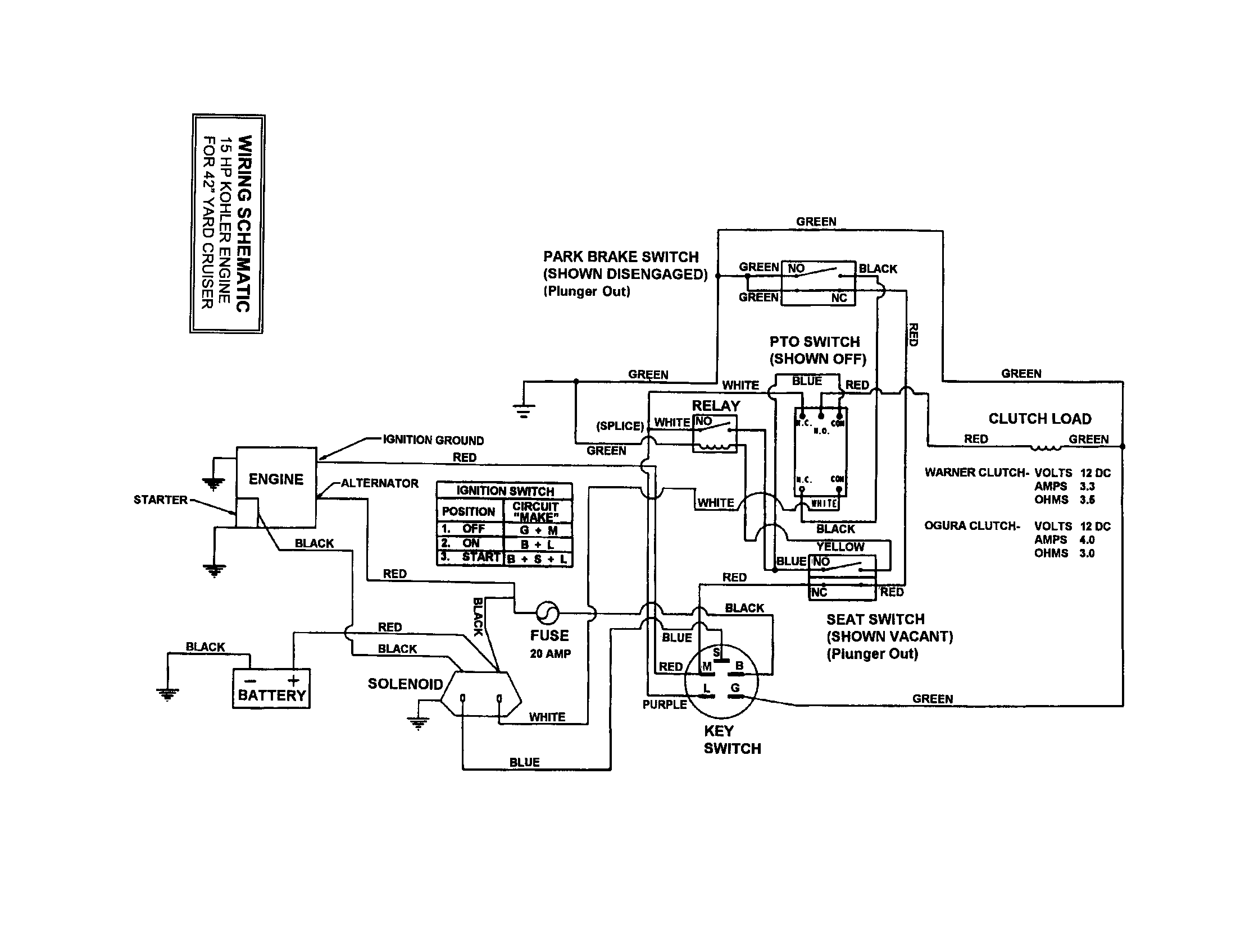 snapper model lt 12502 wiring diagram