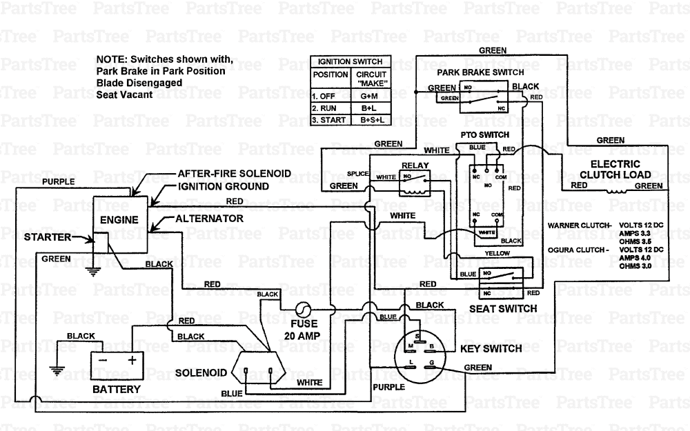 snapper mowers 1250lx wiring diagram