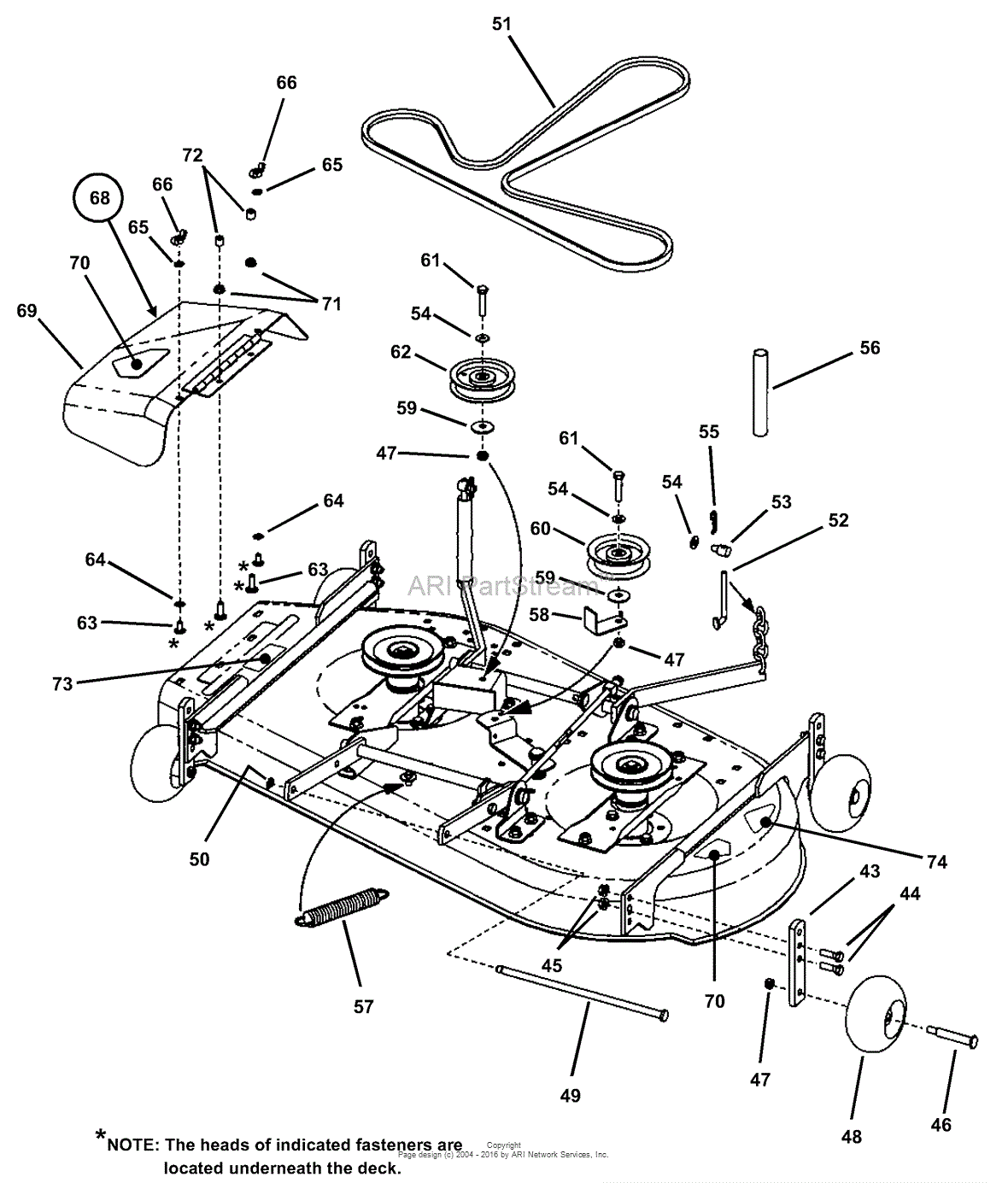 snapper yard cruiser belt diagram