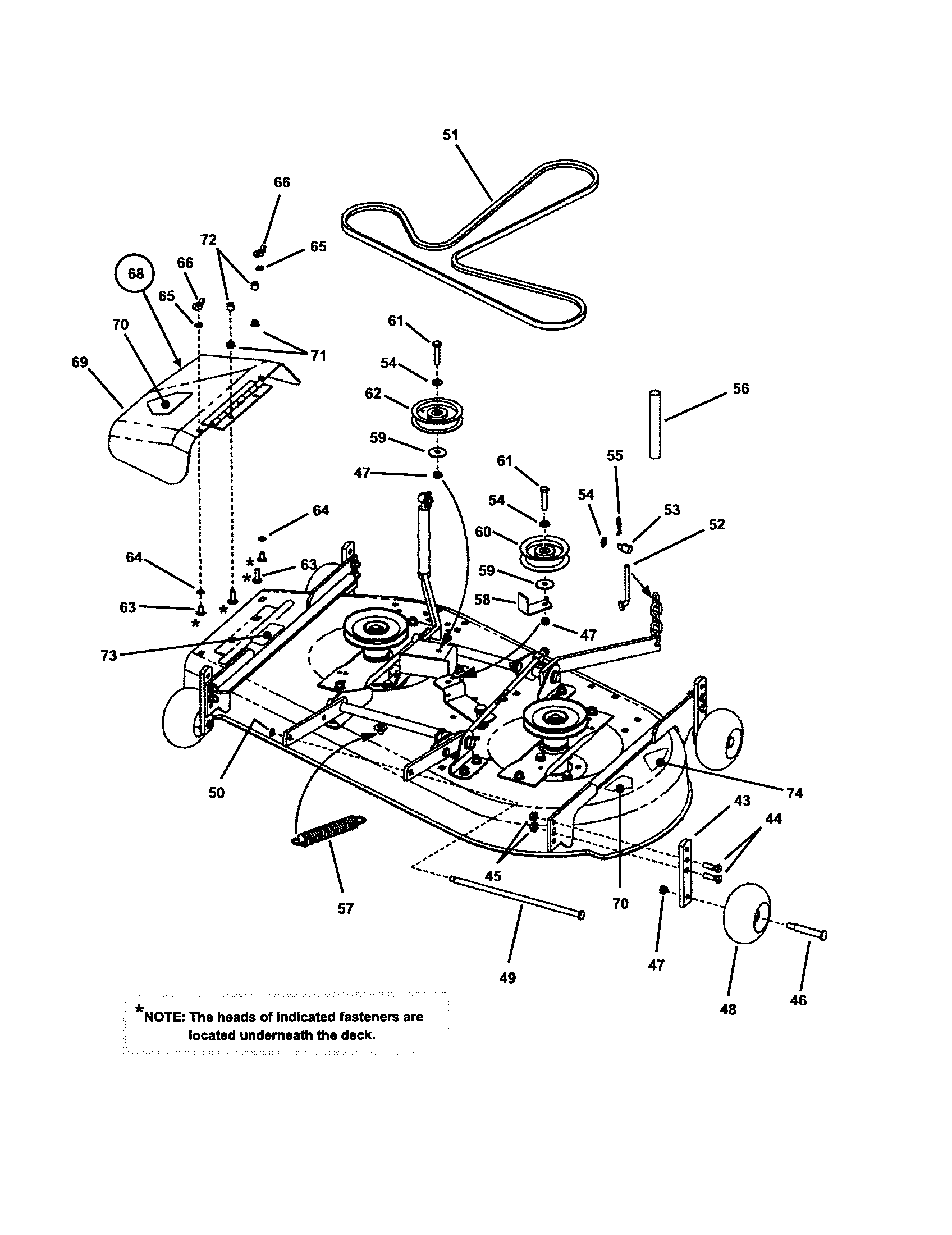 snapper zero turn belt diagram