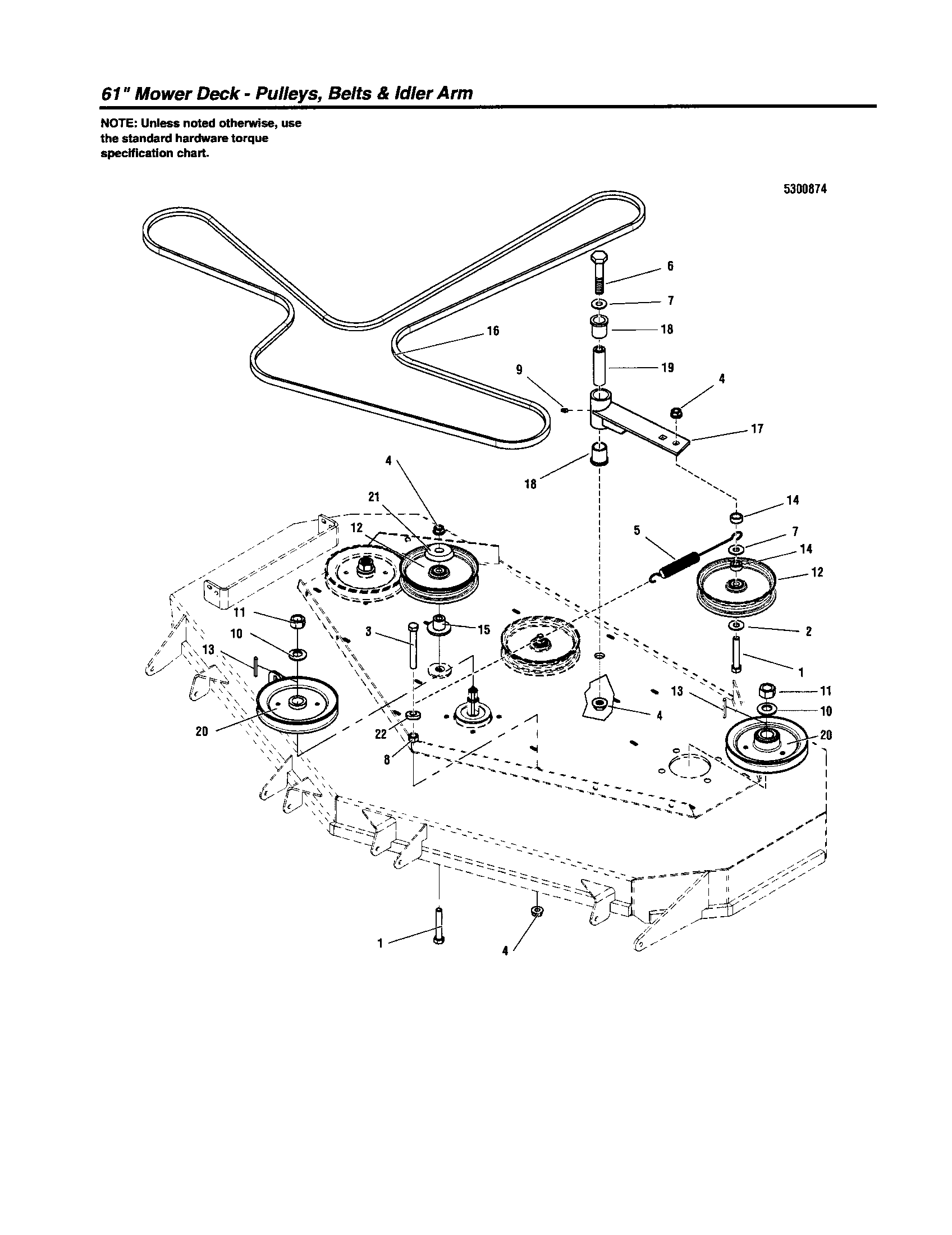 snapper zero turn belt diagram