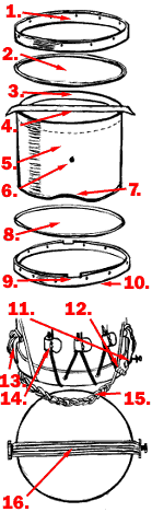 snare drum parts diagram