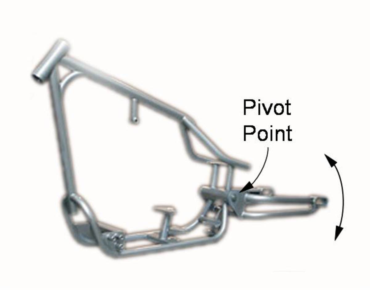 softail suspension diagram