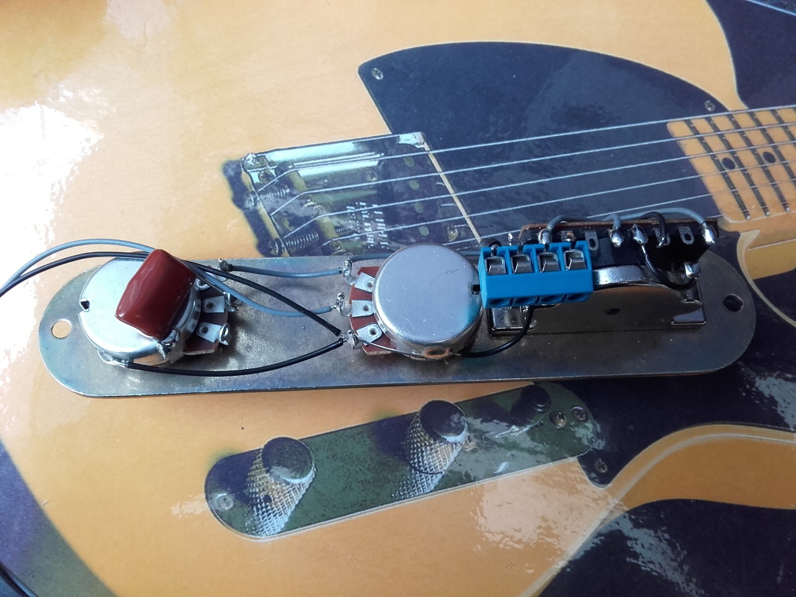 solderless guitar wiring kit