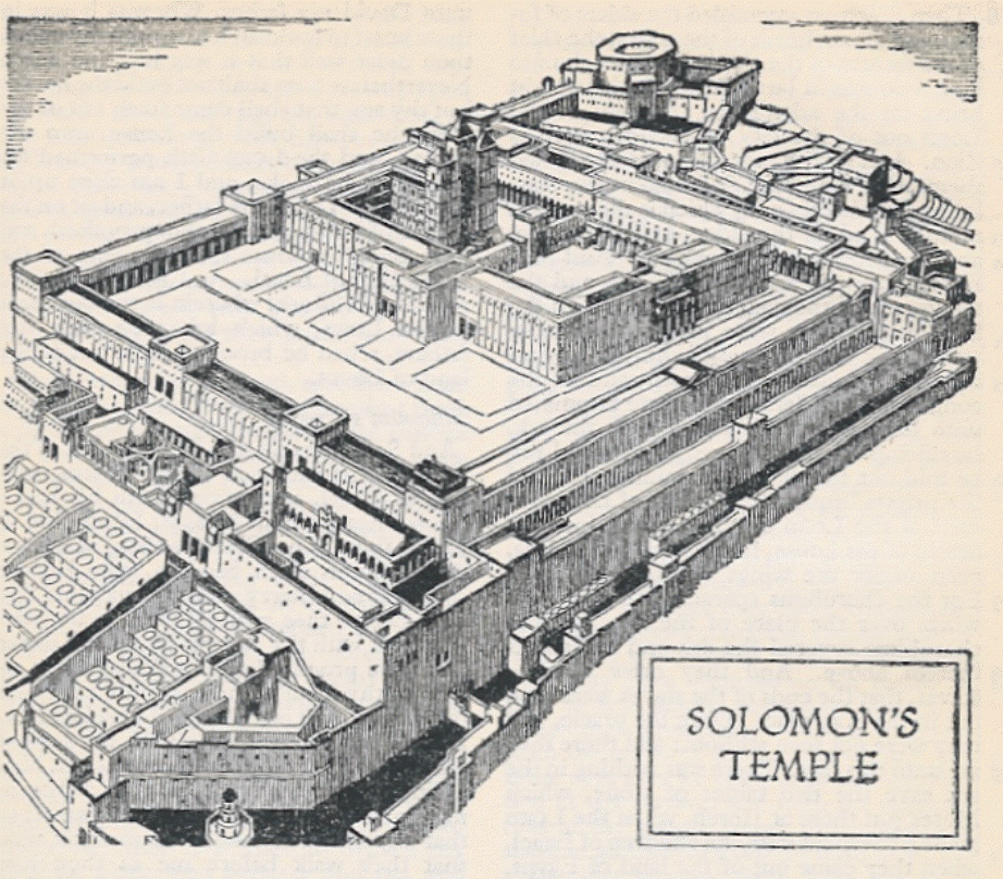 solomons temple diagram