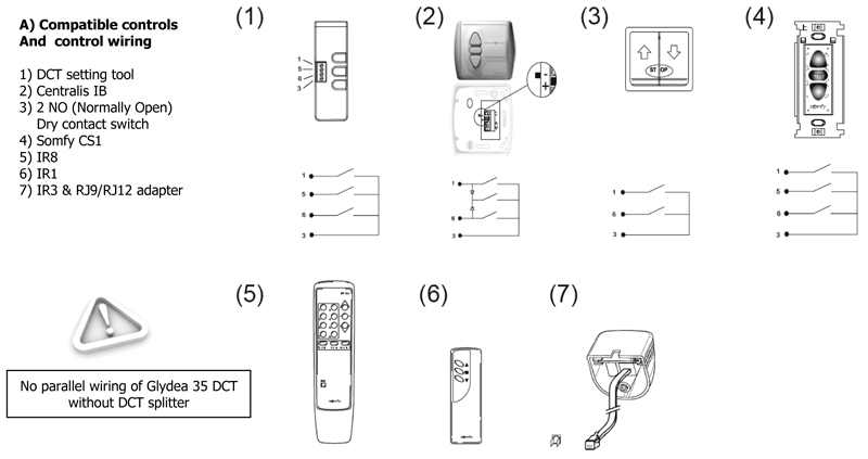 somfy switch wiring diagram