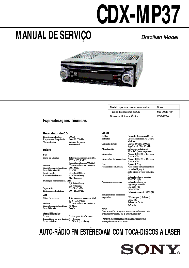 sony cdx gt09 wiring diagram