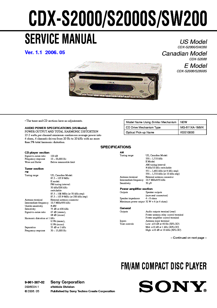 sony cdx gt640ui wiring diagram