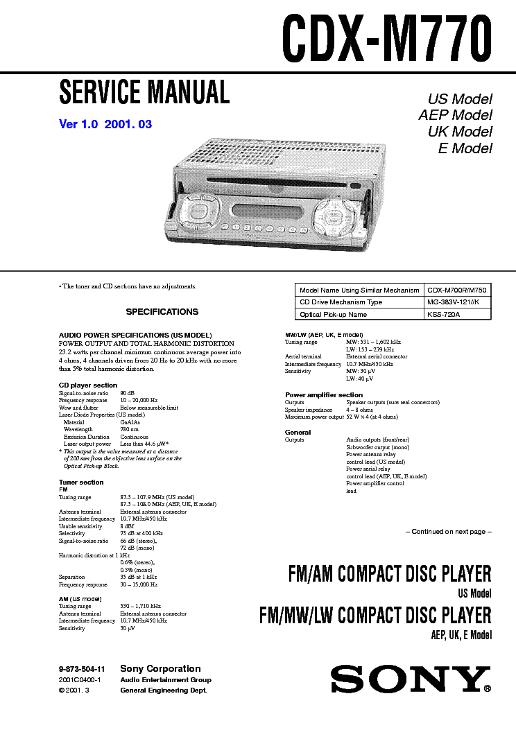 sony cdx-gt710 wiring diagram