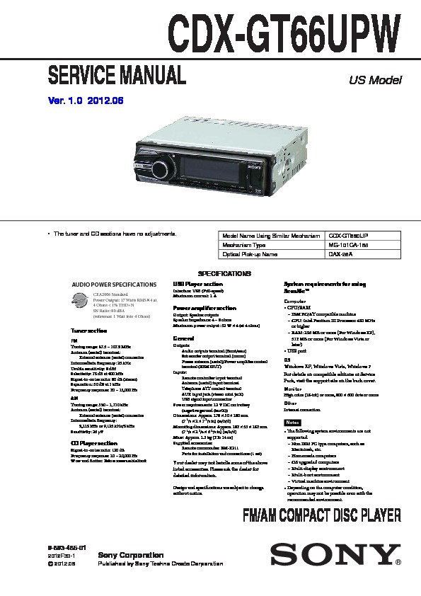 sony cdx-l600x wiring diagram