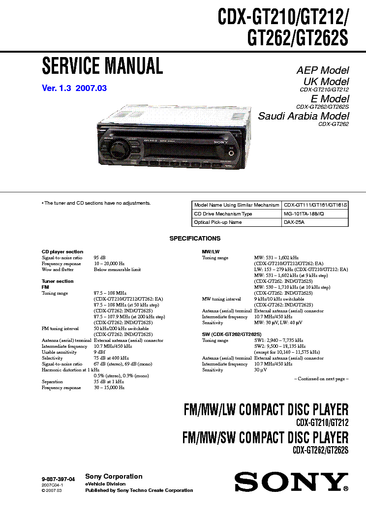 sony cdx s2200 wiring diagram