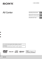 sony xav-68bt wiring diagram