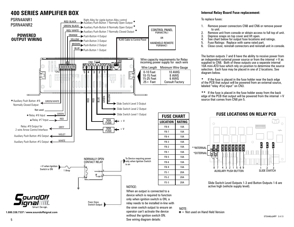 soundoff etsa380r wiring diagram