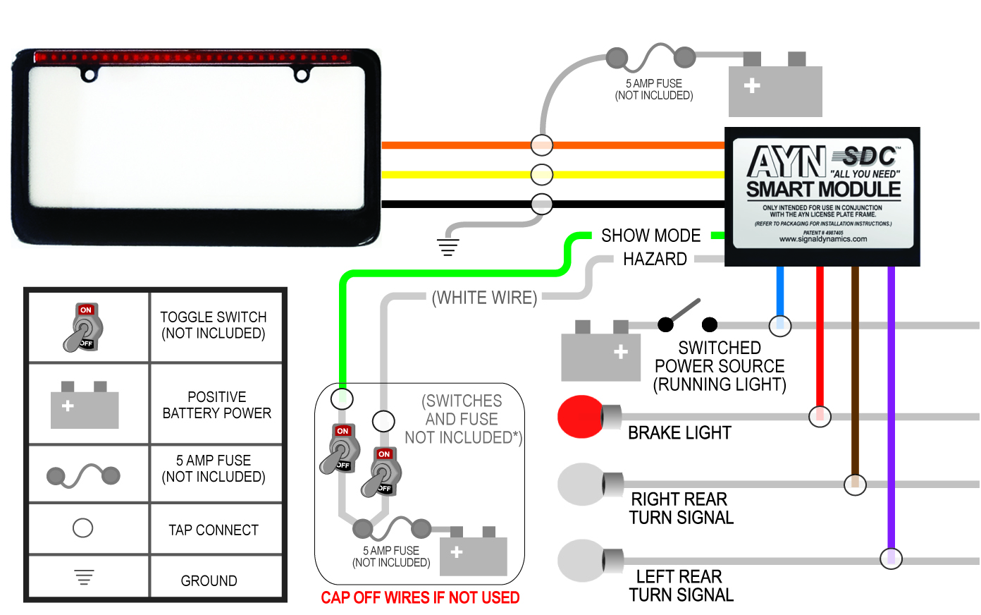 soundoff signal tail light flasher wiring diagram