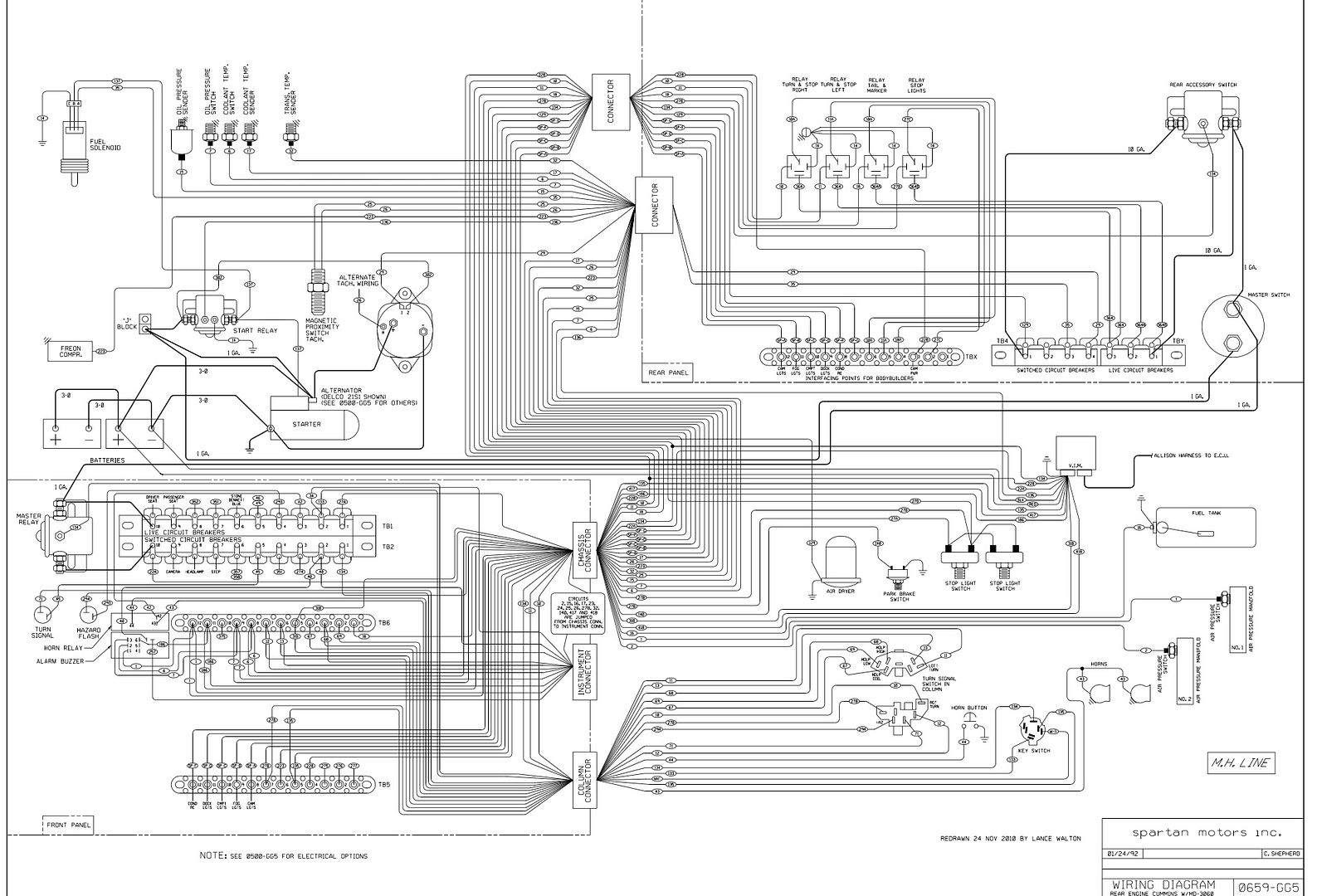 spartan chassis wiring diagram