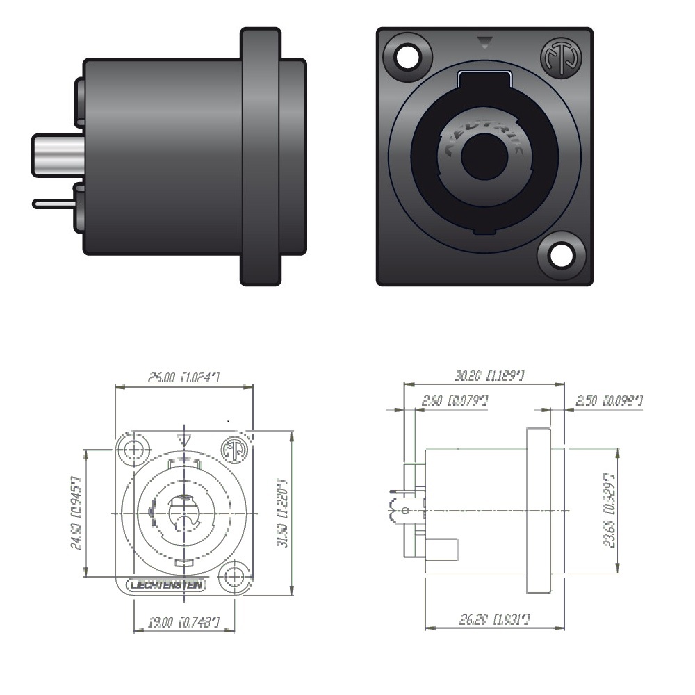 Speakon To 1 4 Wiring Diagram