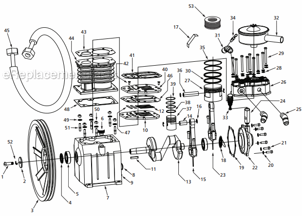 speedaire parts diagram