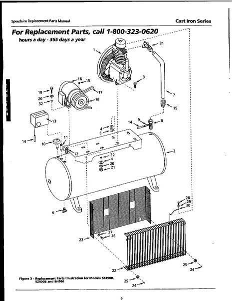 speedaire parts diagram