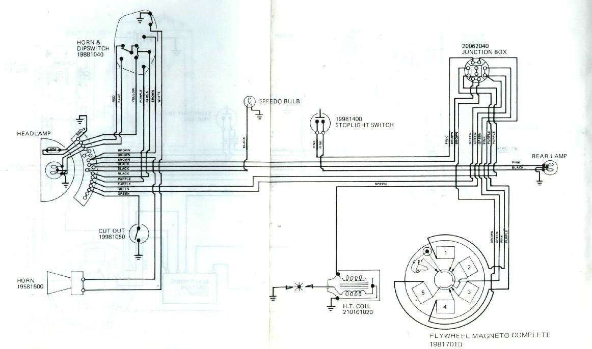 sprint moped wiring diagram