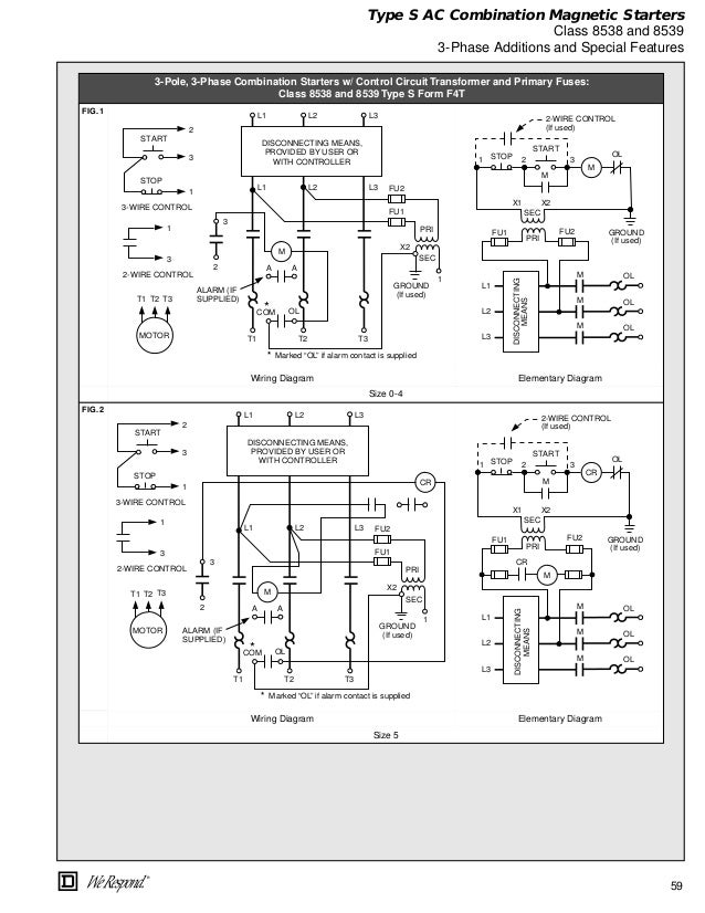 square d 8538 wiring diagram