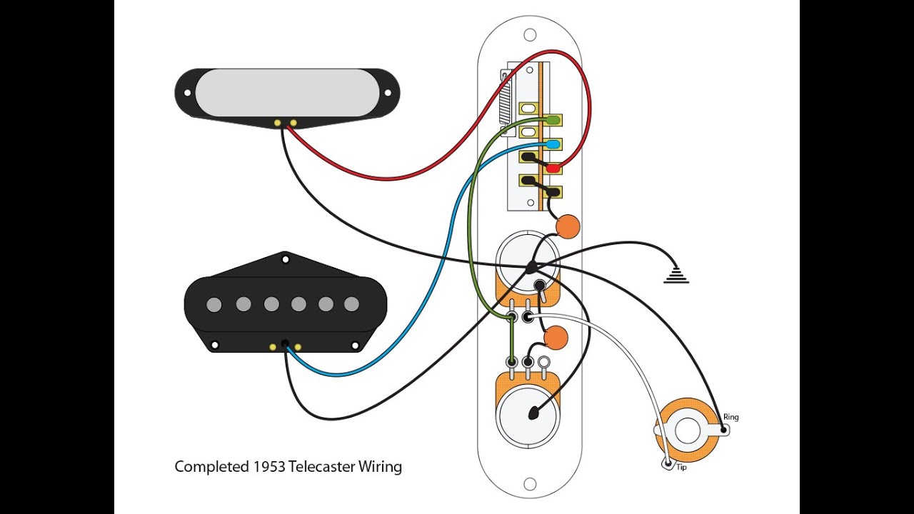 Squier Affinity Telecaster Wiring Diagram