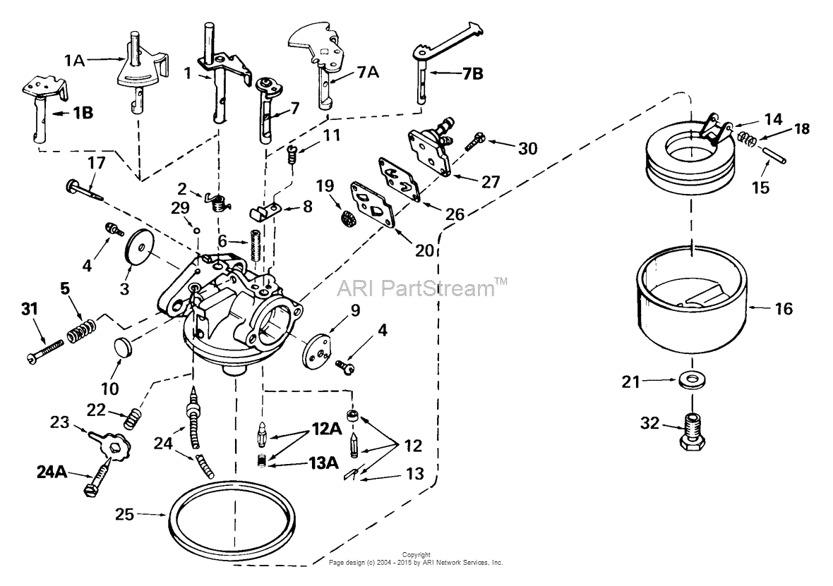 s&s carburetor diagram