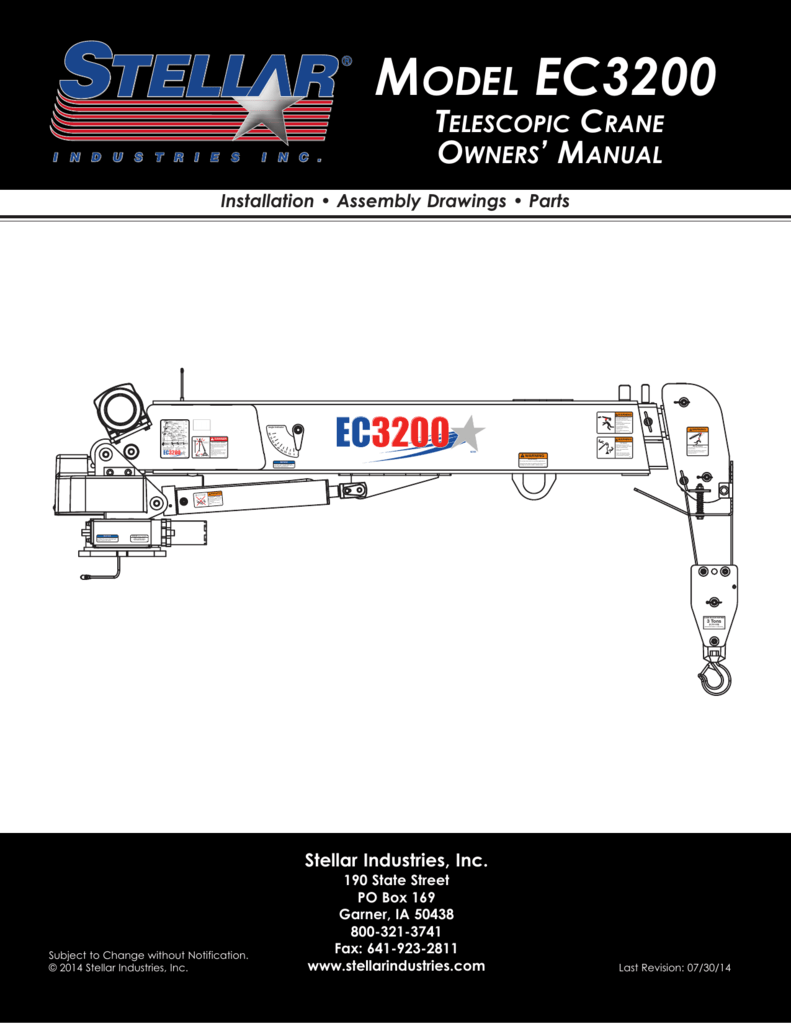 stellar 4500 crane wiring diagram