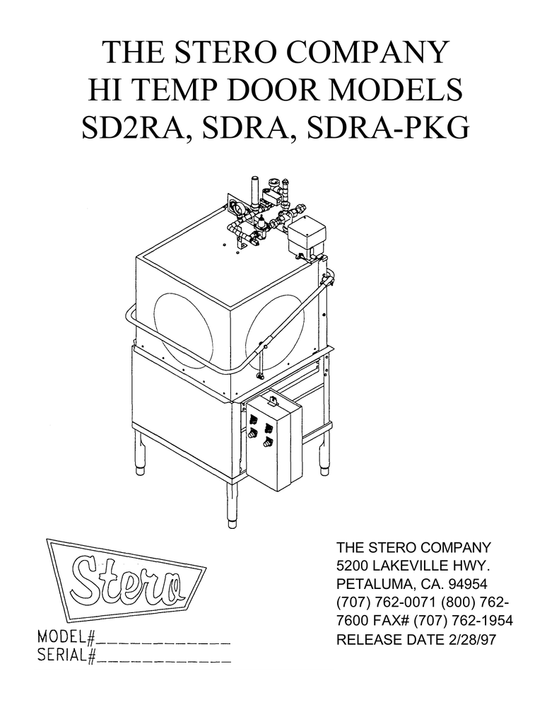 stero dishwasher wiring diagram