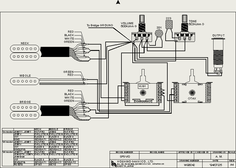 steve lukather wiring diagram