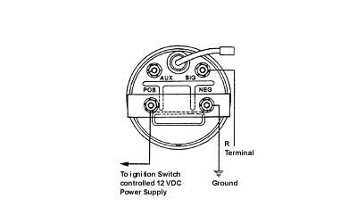 Amp Gauge Wiring Diagram 12v