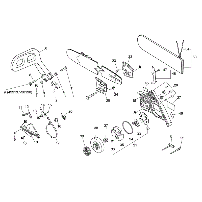 stihl 028 parts diagram