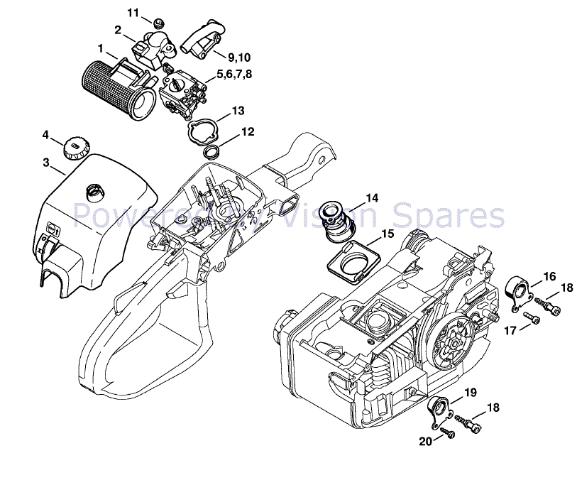 stihl 029 wiring diagram