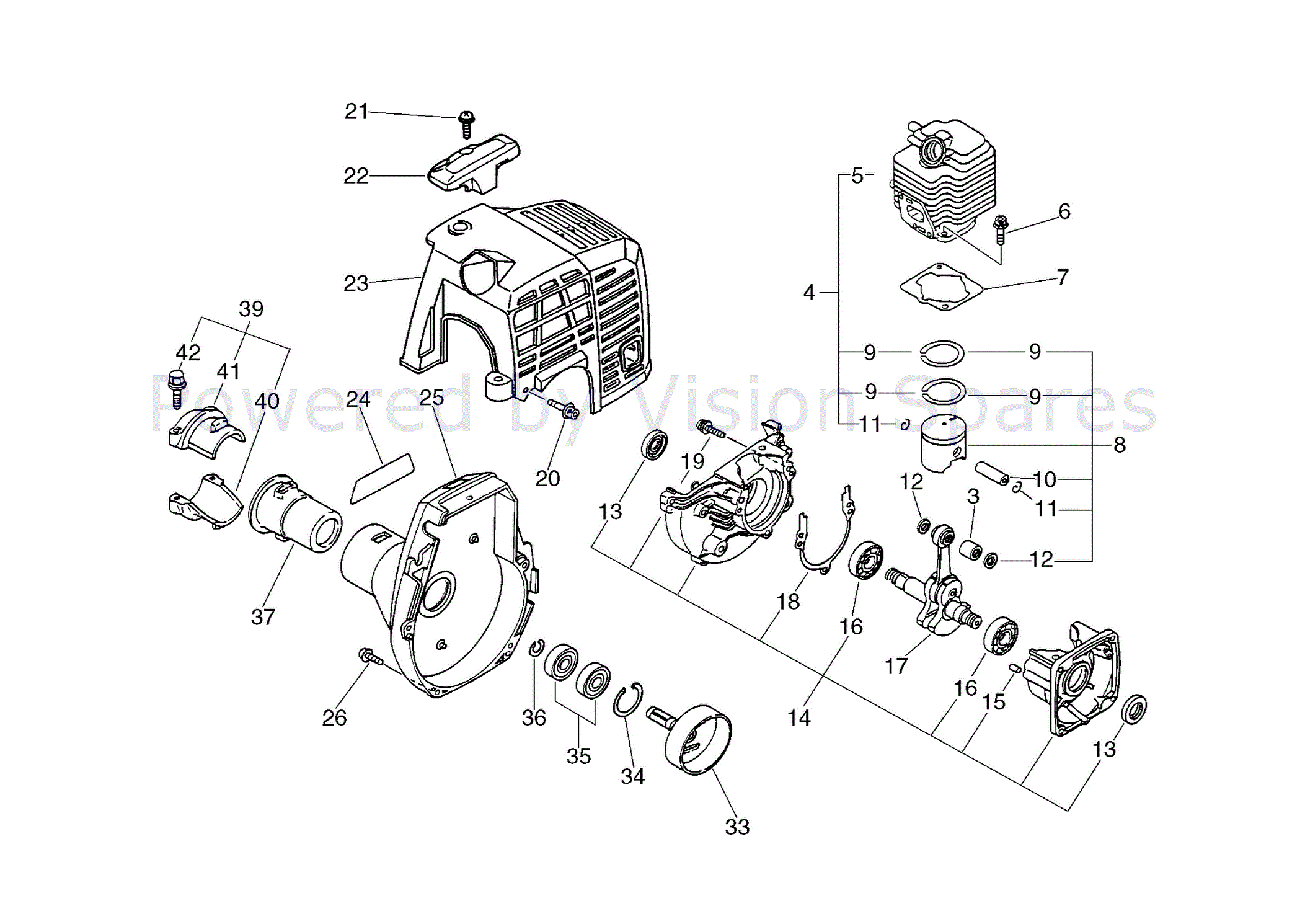 stihl bg72 parts diagram