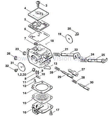 stihl br 600 parts diagram