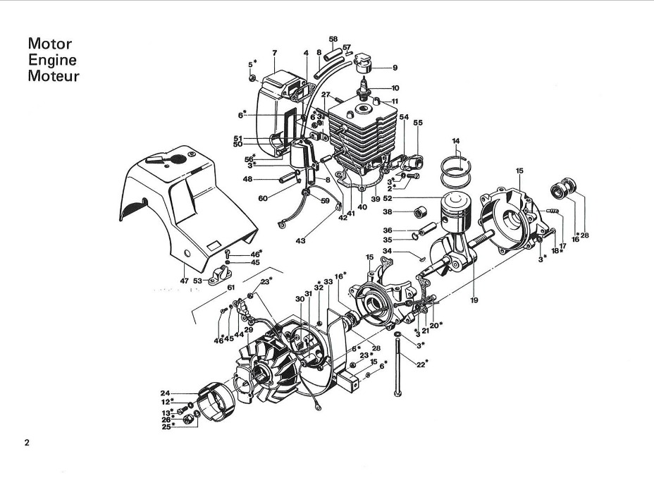 stihl chainsaw 029 parts diagram