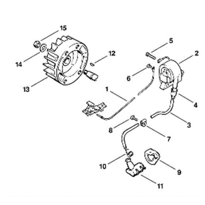 stihl chainsaw model 025 parts diagram