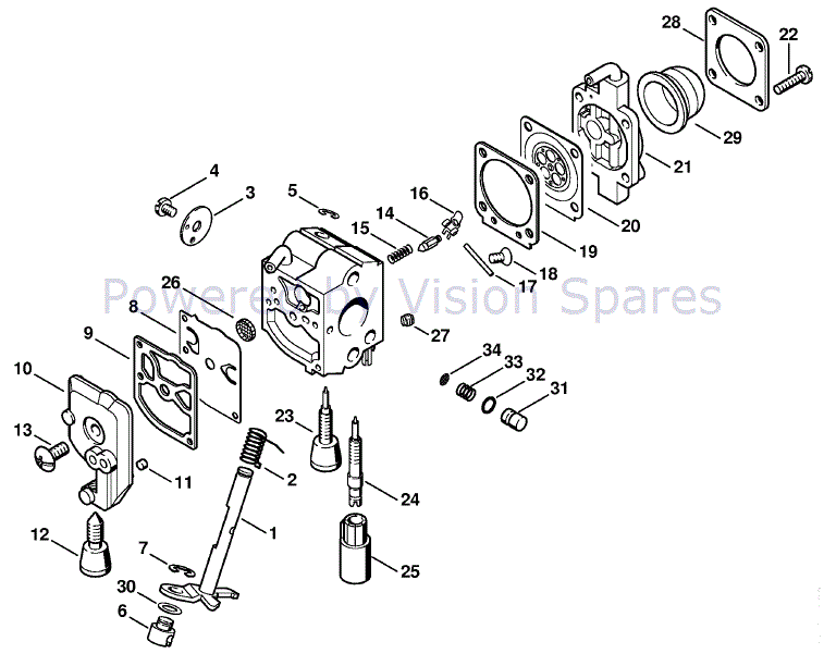 stihl fs 80 carburetor diagram