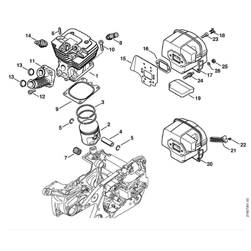 stihl ht101 parts diagram