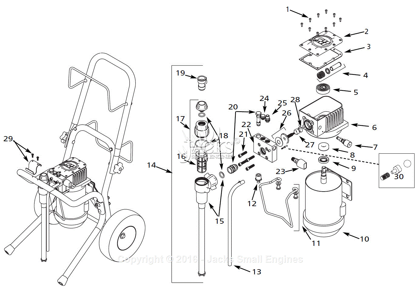 stihl sg20 parts diagram