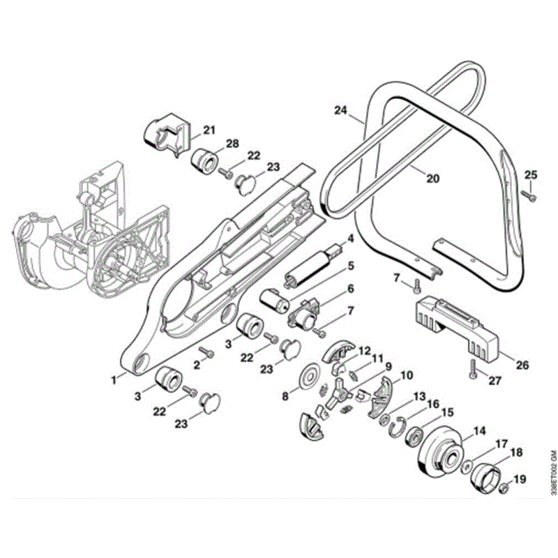 stihl ts400 diagram