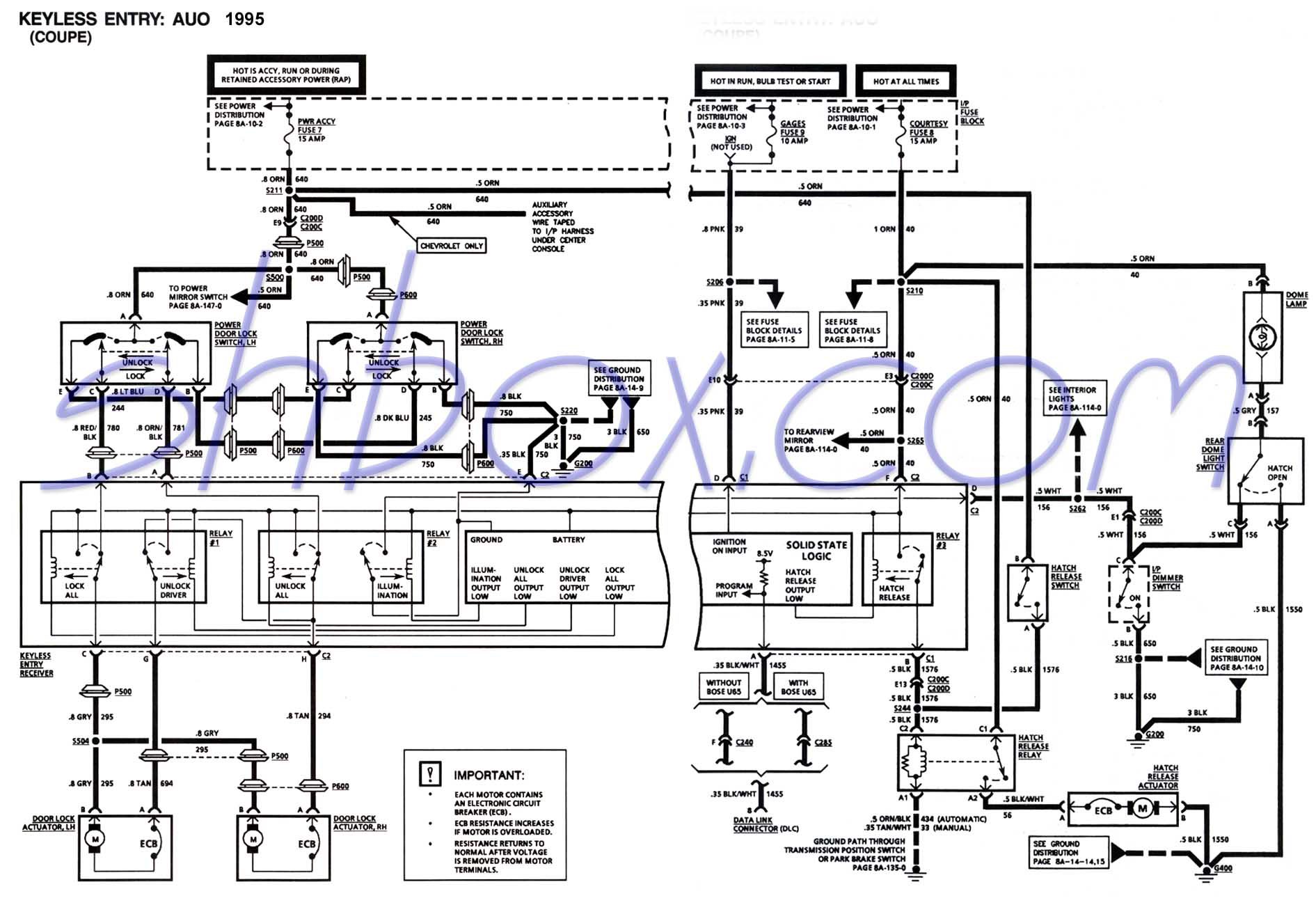 stock honda accord radio wiring diagram model no. 39100-sy8-a000