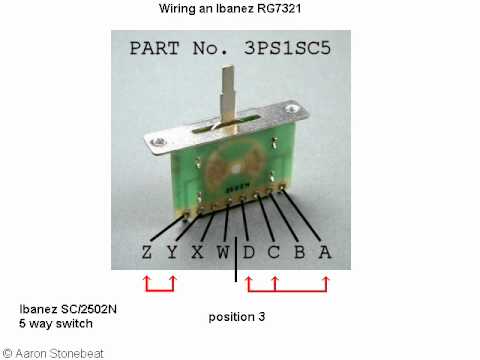 strat wiring diagram ym-50