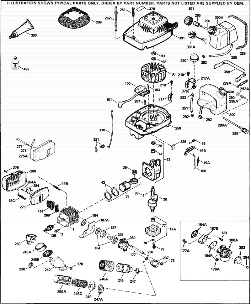 strikemaster mag 2000 carburetor diagram