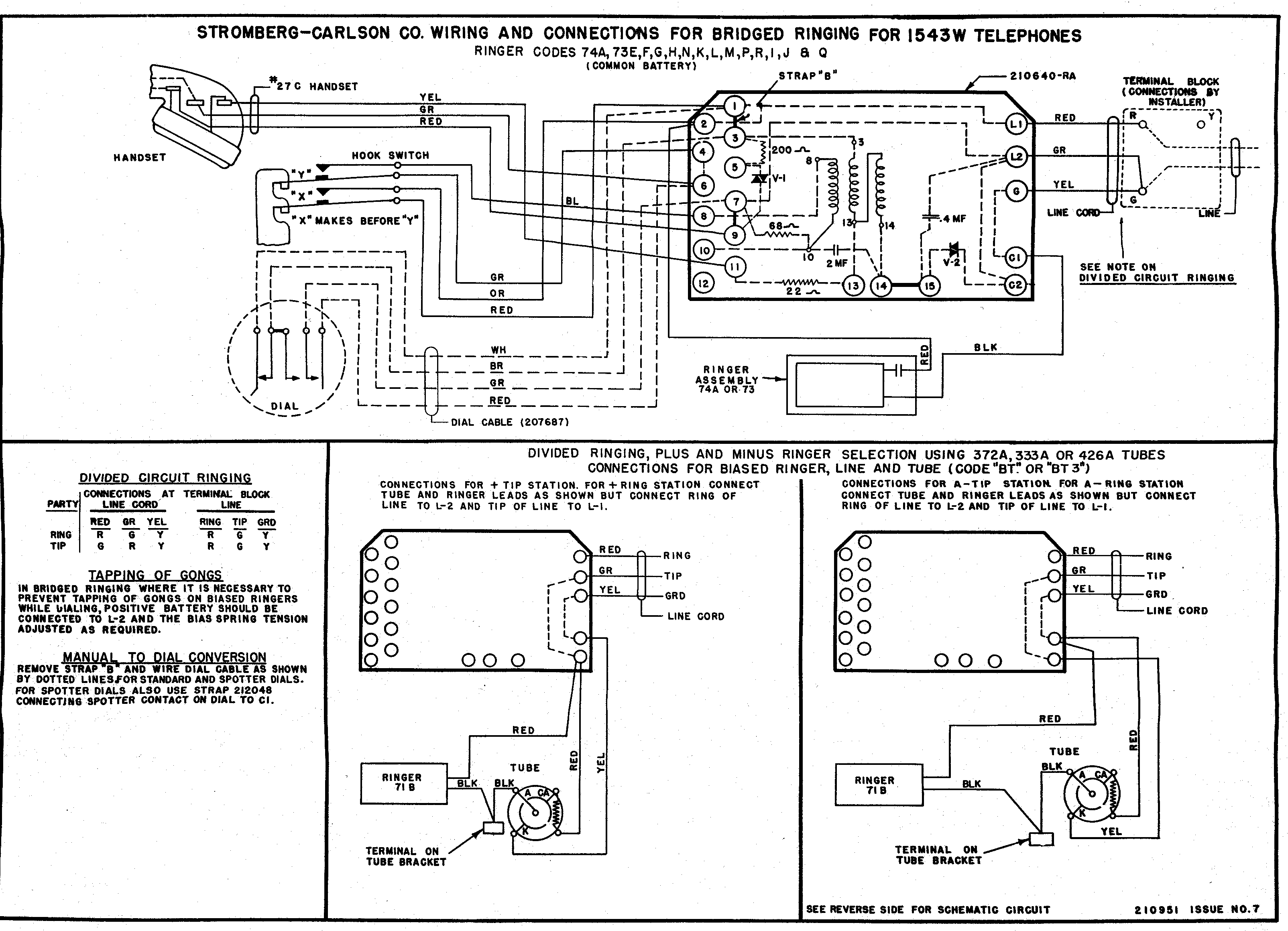 stromberg carlson 896 telephone wiring diagram