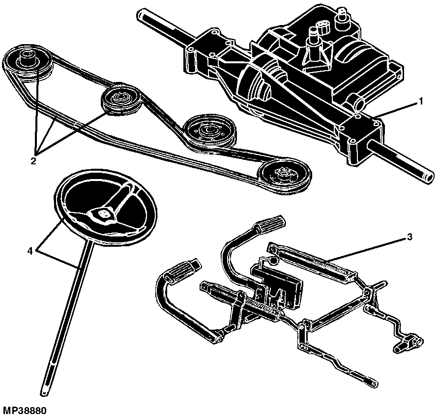 stx38 belt diagram