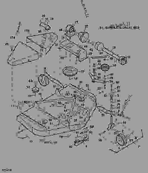 stx46 belt diagram